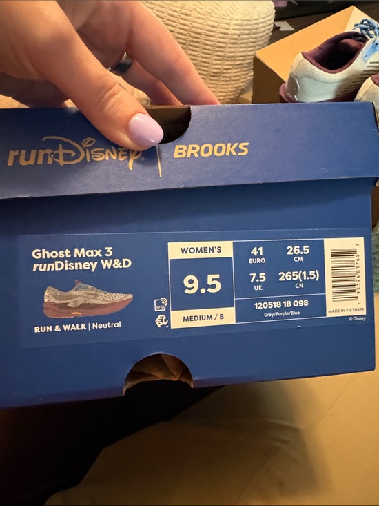Brooks Shoes - Brooks RunDisney Ghost Max 3 Wine and Dine